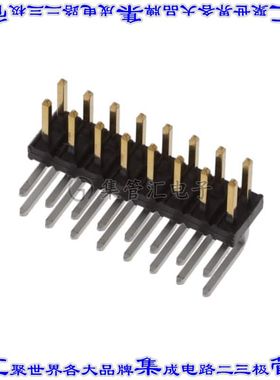 98423-F61-08ULF 针座连接器16POS接头2排2mm公形插针通孔直角镀