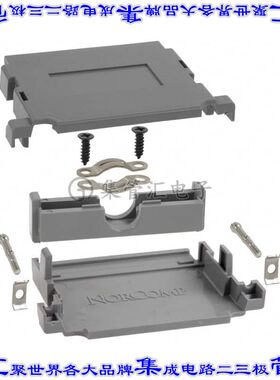 983-037-010R031 连接器37POS后壳180度无屏蔽灰色