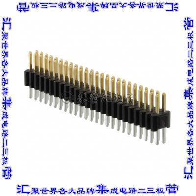 20021111-00050T4LF 针座连接器50POS接头2排1.27mm公形插针通孔