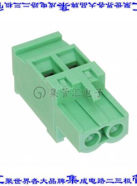 EB9A-02-C 端子块连接器2POS插头母插口5mm绿色自由悬挂