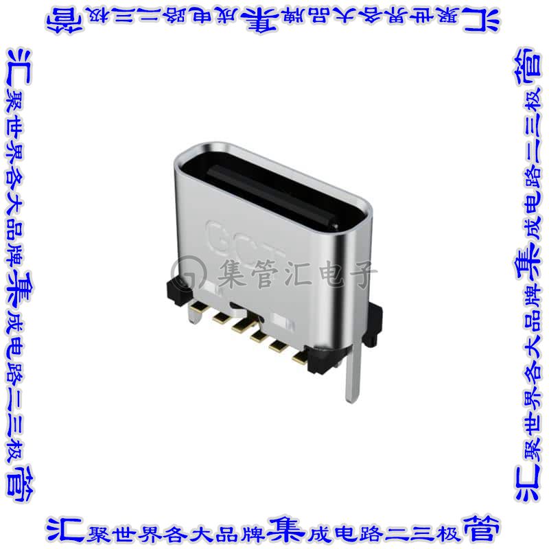 USB4140-GF-0230-C 连接器USB TYPE-C插座24(6+18 模拟)POS表面安