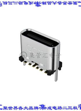 USB4140-GF-0070-C 连接器USB TYPE-C插座24(6+18 模拟)POS表面安