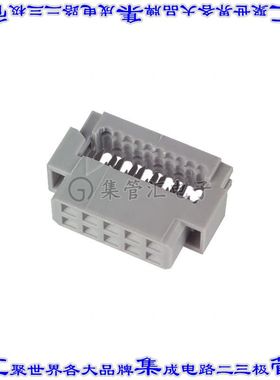 152210-0100-GB 矩形连接器10POS插座2排2mm母插口灰色IDC镀金自