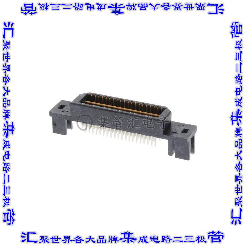 QTE-020-01-F-D-EM2 板对板连接器40POS接头外罩触点2排0.8mm板边