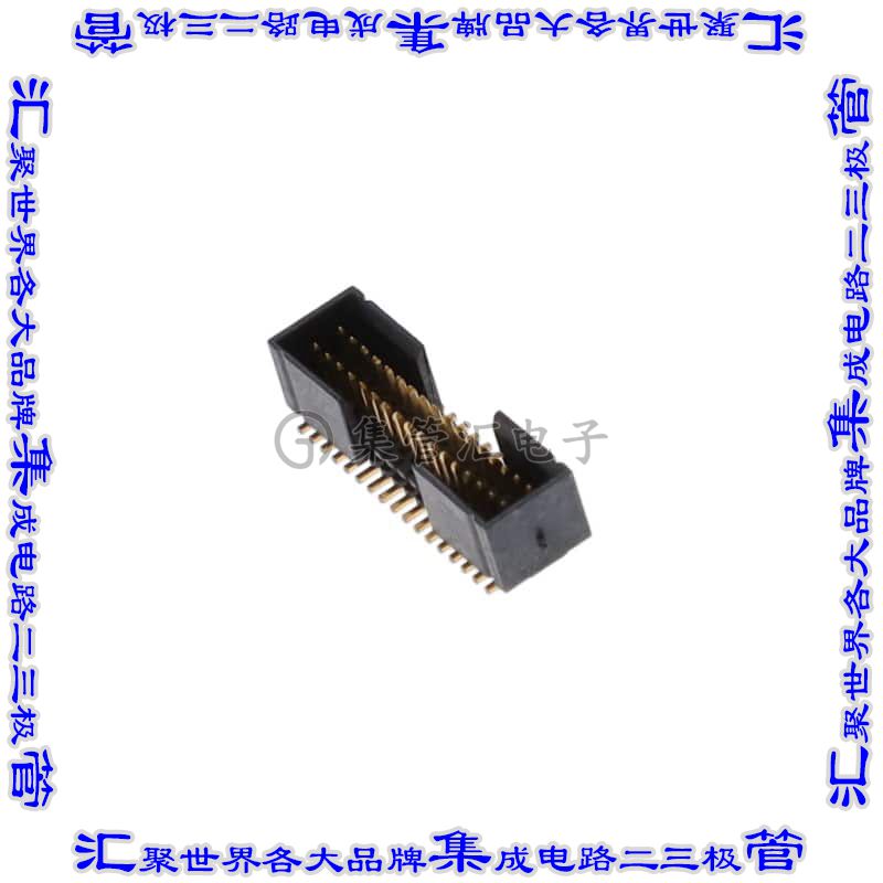 FTE-117-01-G-DV-ES-A-P 针座连接器34POS接头2排0.8mm公形插针表