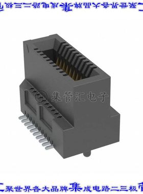 MEC8-110-02-L-DV-A-TR 卡边缘连接器20POS母头2排0.8mm黑色镀金