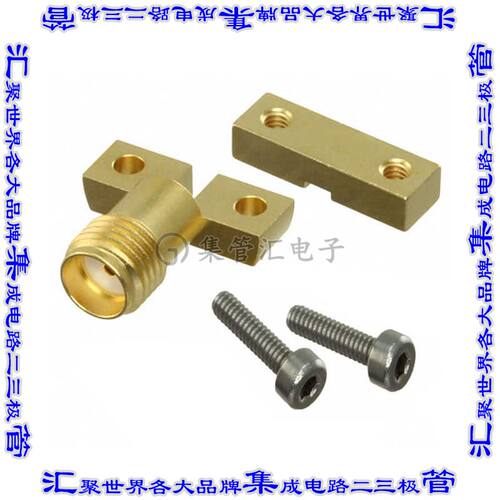 02K243-40ME3 同轴连接器插孔母形插口焊接50欧姆板边缘