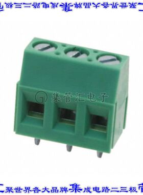 OSTVI032152 线对板连接器3POS接线端子5.08mm通孔水平带板