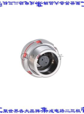 SLKC-S02EEFP-GCP-001 圆形连接器2POS插头公引脚焊接镀金面板安
