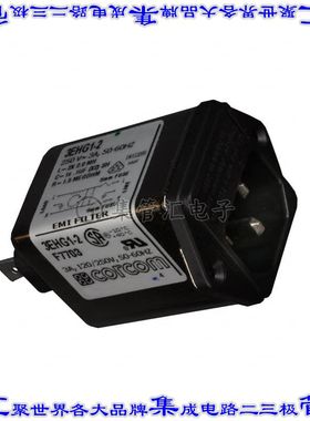 6609116-2 电源接入连接器3POS插座公插片模块IEC320-C14面板安装