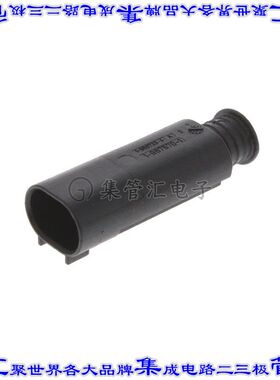 1-967570-1 矩形连接器外壳2POS插座4mm公形引脚黑色自由悬挂