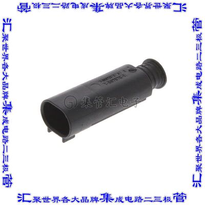 1-967570-1 矩形连接器外壳2POS插座4mm公形引脚黑色自由悬挂