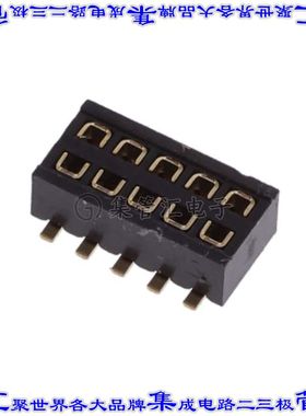 20021323-00010D1LF 针座连接器10POS插座2排1.27mm母形插口表贴S