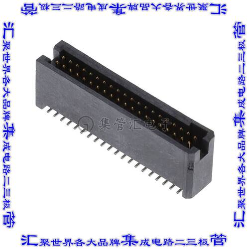 TFM-120-22-L-D 针座连接器40POS接头2排1.27mm公形插针表贴SMD镀