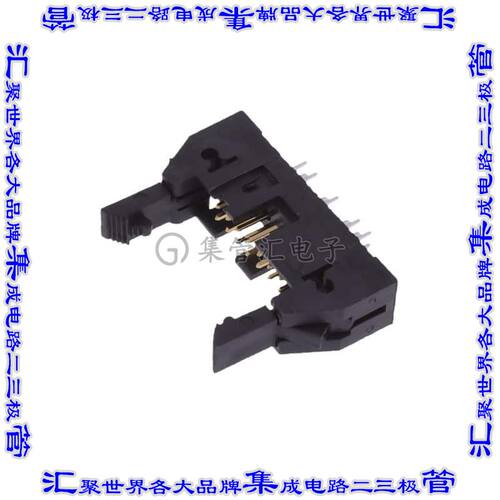 65863-057LF 针座连接器14POS接头2排2.54mm公形插针通孔直针镀金