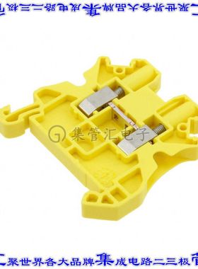 3045114 端子块连接器2POS馈通式6.2mm黄色10-26AWG