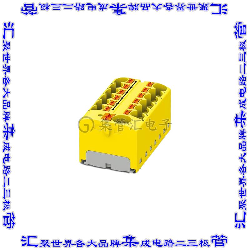 3273884 接线板专用连接器13POS中等46.3mm黄色