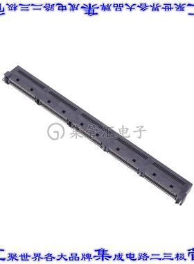 ME1028040101011 卡边缘连接器280POS母头2排0.6mm黑色镀金