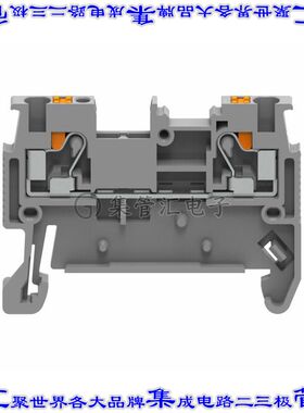 REB-B2A-GY 端子块连接器2POS馈通式3.5mm灰色14-26AWG