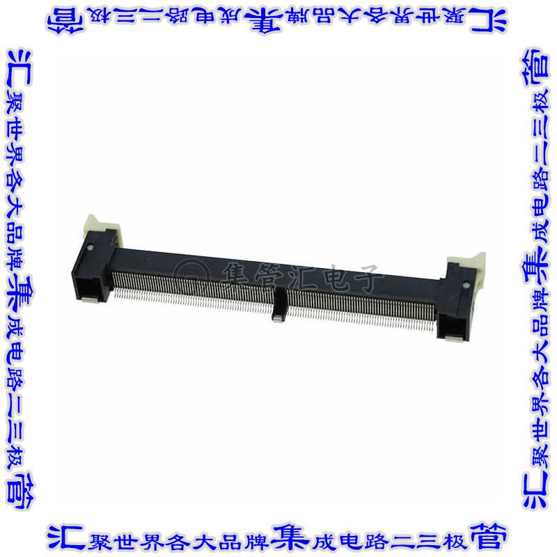 879180301 0879180301接插件连接器CONN SKT MINIDIMM 244POS R/A