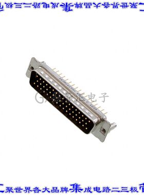163A16199X 连接器50POS插头公引脚3排D-Sub通孔