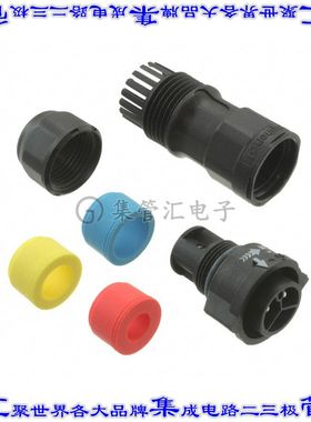 CC-02BFMB-QL8APP 圆形连接器2(电源)插头公引脚螺钉镀金自由悬挂