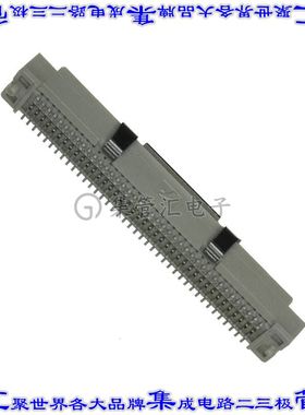 61083-081402LF 板对板连接器80POS插头中央触点带2排0.8mm表贴SM