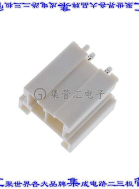 1969688-2 针座连接器2POS接头6mm公形插针通孔直针锡