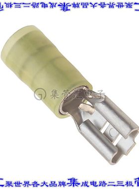 190190037 0190190037快速连接器端子母头6.35mm压接10-12AWG