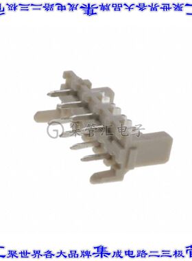 907790003 0907790003针座连接器8POS接头1.27mm公形插针通孔直针