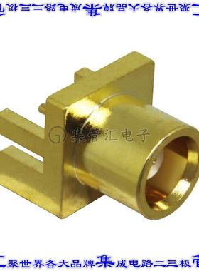 CONMCX003.031 同轴连接器MCX插座母插槽焊接50欧姆板边缘