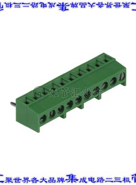 691243110010 线对板连接器10POS接线端子3.5mm通孔水平带板