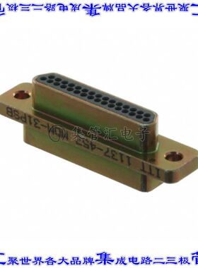 MDM-31PSB 连接器31POS插头公引脚2排D-TYPE型面板安装