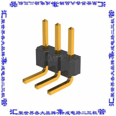 NRPN031PARN-RC 针座连接器3POS接头2mm公形插针通孔直角镀金