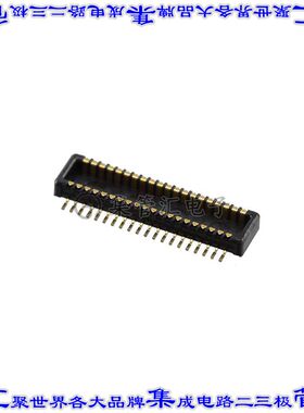 555600407 0555600407板对板连接器40POS插头外罩触点2排0.5mm表