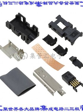 2013595-1 插拔式连接器8POS插头自由悬挂焊接镀金