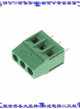 MVE-253 线对板连接器3POS接线端子5mm通孔水平带板