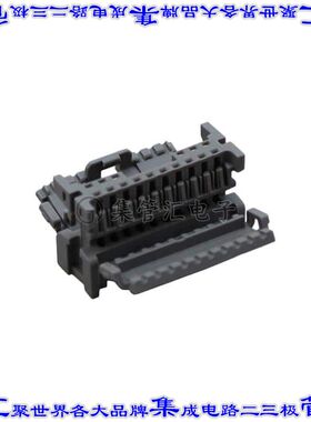 348240166 0348240166矩形连接器外壳16POS插座2排2mm母形插口灰