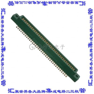 FMC35DREH 卡边缘连接器70POS母头2排2.54mm绿色镀金