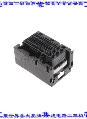 9-1452415-9 矩形连接器外壳58POS插座母形插口黑色自由悬挂