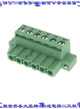 395345006 0395345006端子块连接器6POS插头母插口5.08mm绿色自由