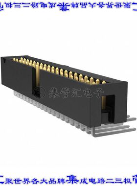 TST-120-04-L-D-RA 针座连接器40POS接头2排2.54mm公形插针通孔直