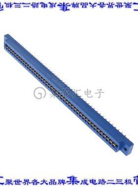 EBM43DRXH 卡边缘连接器86POS母头2排3.96mm蓝色镀金