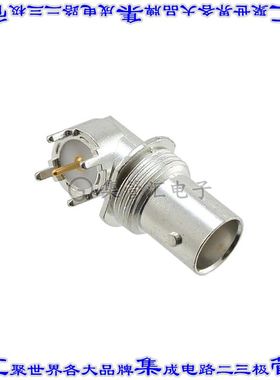 5415025-2 同轴连接器BNC插孔母形插口焊接50欧姆面板安装通孔直