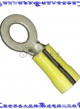 35349 环形连接器端子圆形1/4接线柱14-16AWG压接