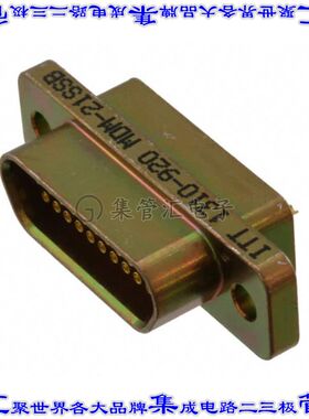 MDM-21SSB 连接器21POS插座母插口2排D-TYPE型面板安装