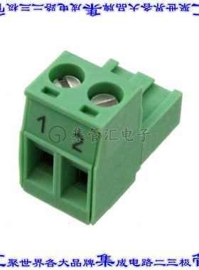 1829756 端子块连接器2POS插头母插口5mm绿色自由悬挂