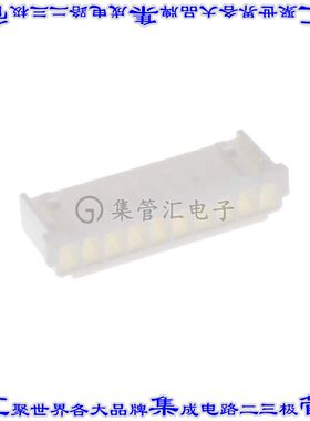 511021000 0511021000矩形连接器外壳10POS插座2.5mm母形插口白色