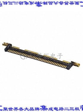 DF81D-40P-0.4SD(52) 矩形连接器40POS插头0.4mm外罩触点黑色焊接