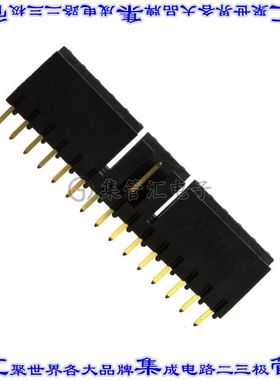 69167-115HLF 针座连接器15POS接头2.54mm公形插针通孔直针镀金